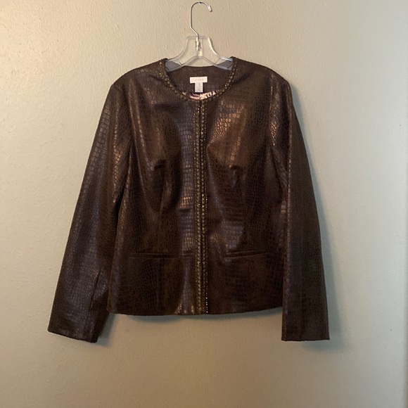 Chico’s  Jacket Size 1 Chico’s sizing - Picture 1 of 10